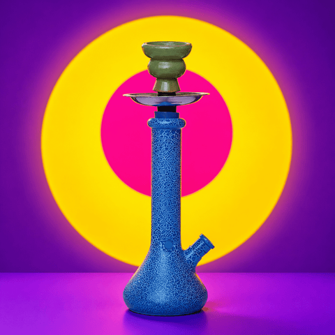 Shishaglass Lava Shisha Pipe Vase 26cm | Shisha Glass