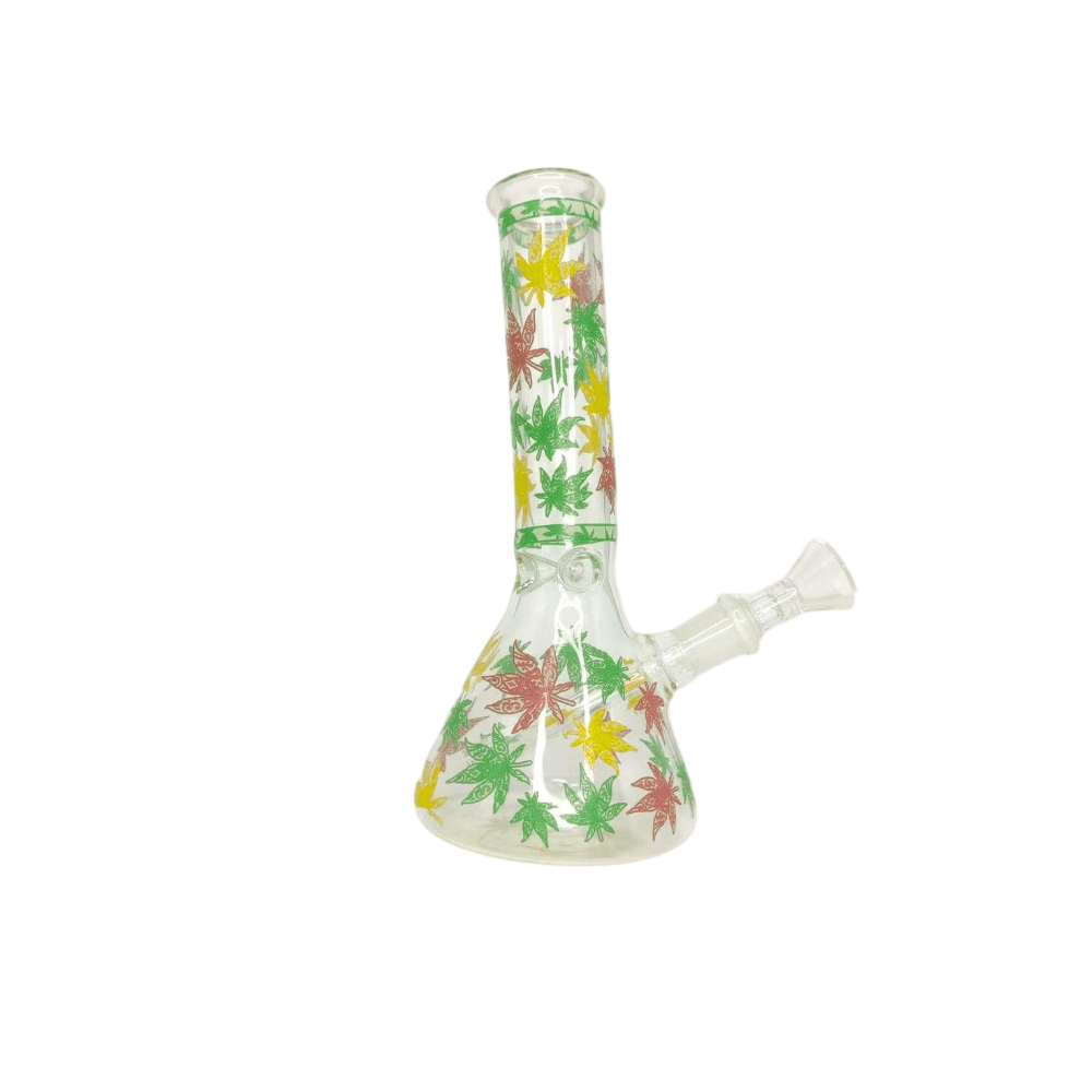 Shishaglass Leaf Shape Waterpipe 20cm | Shisha Glass