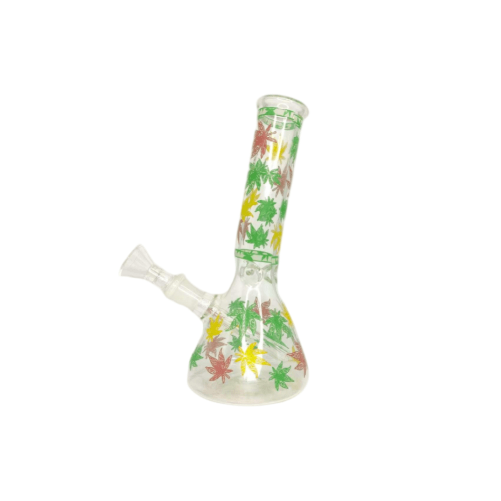 Shishaglass Leaf Shape Waterpipe 20cm | Shisha Glass