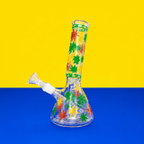 Shishaglass Leaf Shape Waterpipe 20cm | Shisha Glass