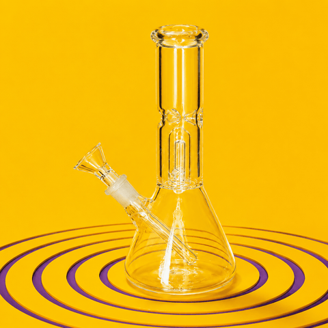 Shishaglass MA07 Mini Waterpipe Shisha Pipe Vase 20cm | Shisha Glass