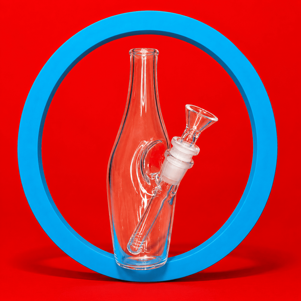 Shishaglass MA09 Mini Waterpipe Shisha Pipe Vase 20cm | Shisha Glass