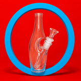 Shishaglass MA09 Mini Waterpipe Shisha Pipe Vase 20cm | Shisha Glass