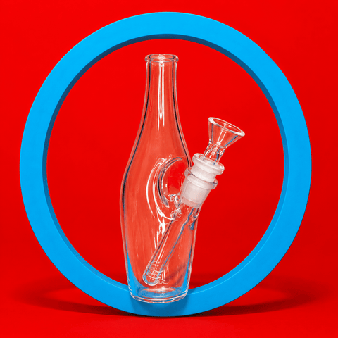 Shishaglass MA09 Mini Waterpipe Shisha Pipe Vase 20cm | Shisha Glass