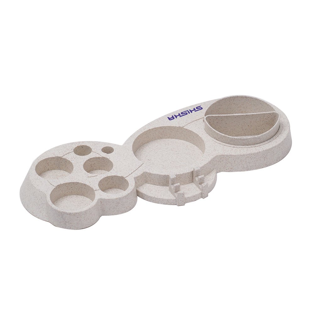 Shishaglass Multifunctional Biodegradable Rolling Tray | Shisha Glass