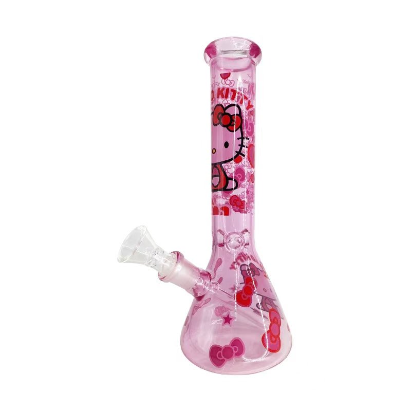 Shishaglass Pink Kitty Shisha Pipe 26cm | Shisha Glass