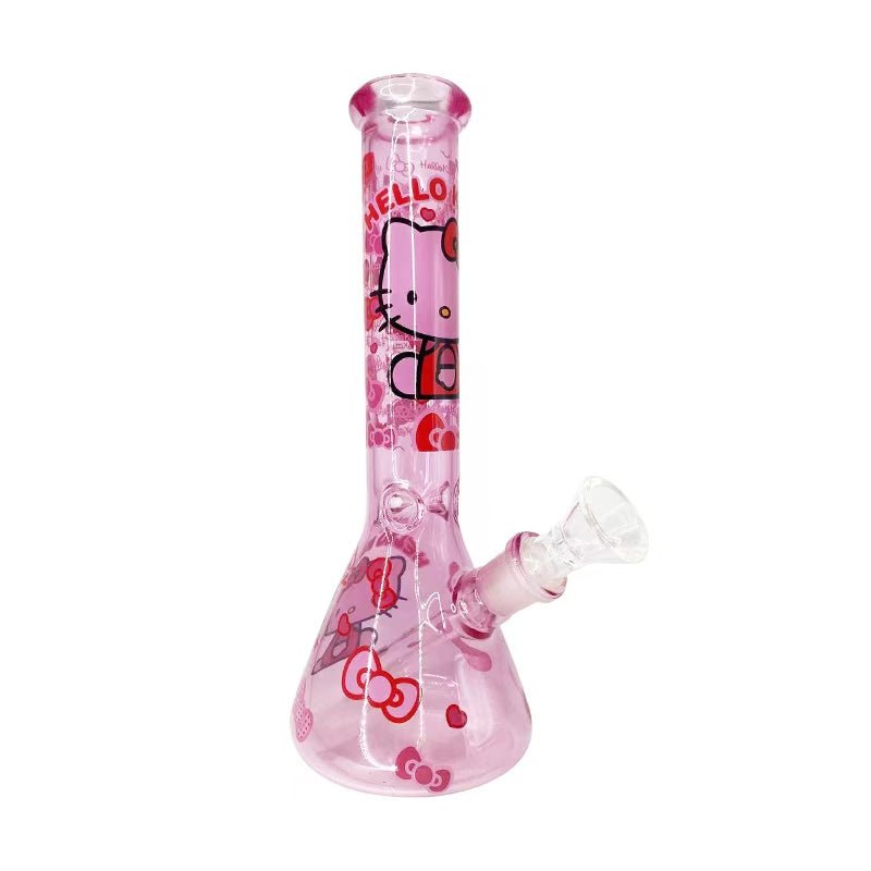 Shishaglass Pink Kitty Shisha Pipe 26cm | Shisha Glass