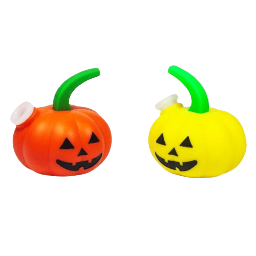 Shishaglass Pumpkin Silicone Waterpipe with Dropcone | Shisha Glass
