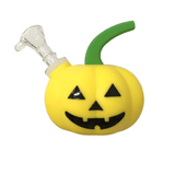 Shishaglass Pumpkin Silicone Waterpipe with Dropcone | Shisha Glass