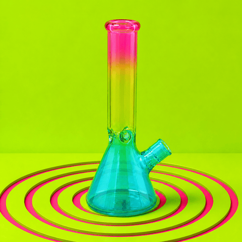 Shishaglass Rainbow Waterpipe 35cm | Shisha Glass