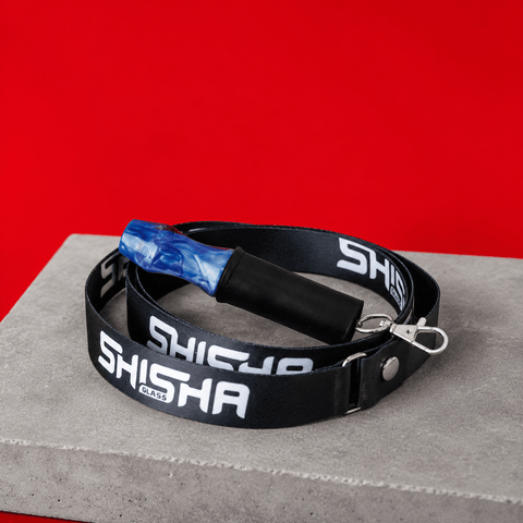 Shishaglass Reusable Hookah Mouthpiece with Lanyard | Shisha Glass