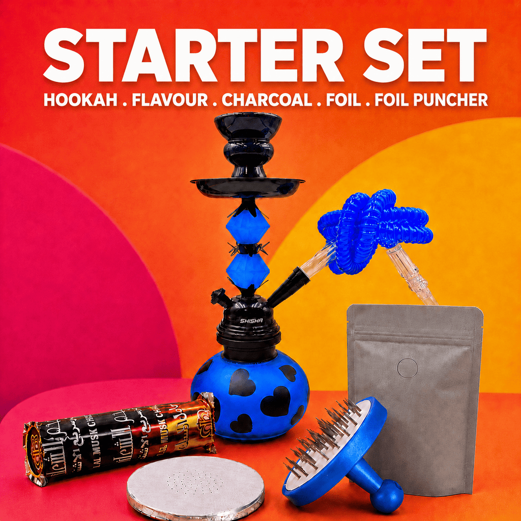 Shishaglass S7 Complete Hookah Starter Set | Shisha Glass