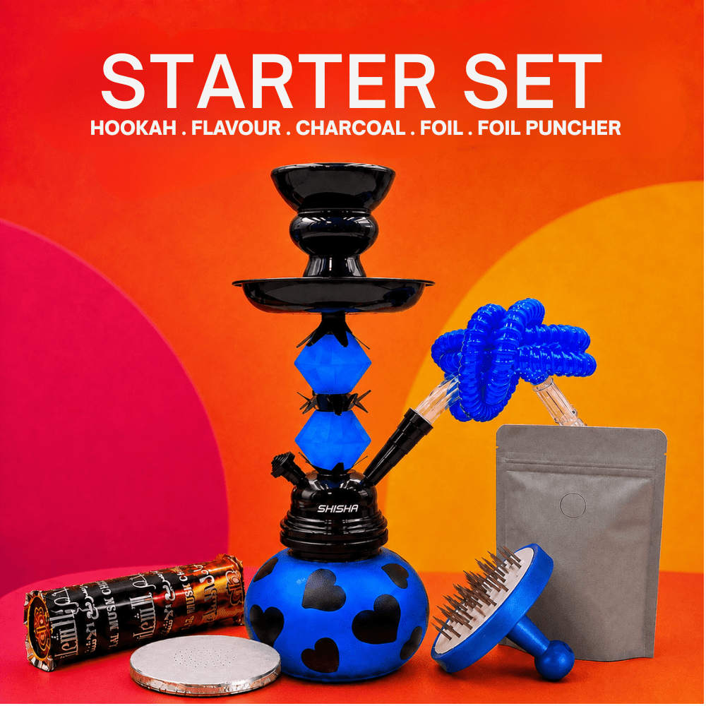 Shishaglass S7 Complete Hookah Starter Set | Shisha Glass