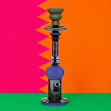 Shishaglass Shadow Shisha Pipe Vase 28cm | Shisha Glass