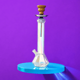 Shishaglass Shiny Diamond Shisha Pipe Vase 35cm | Shisha Glass