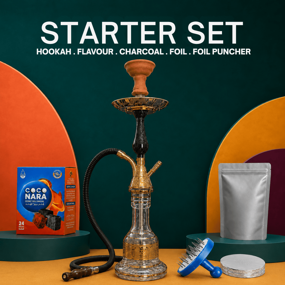 Shishaglass SS4 Complete Hookah Starter Set | Shisha Glass