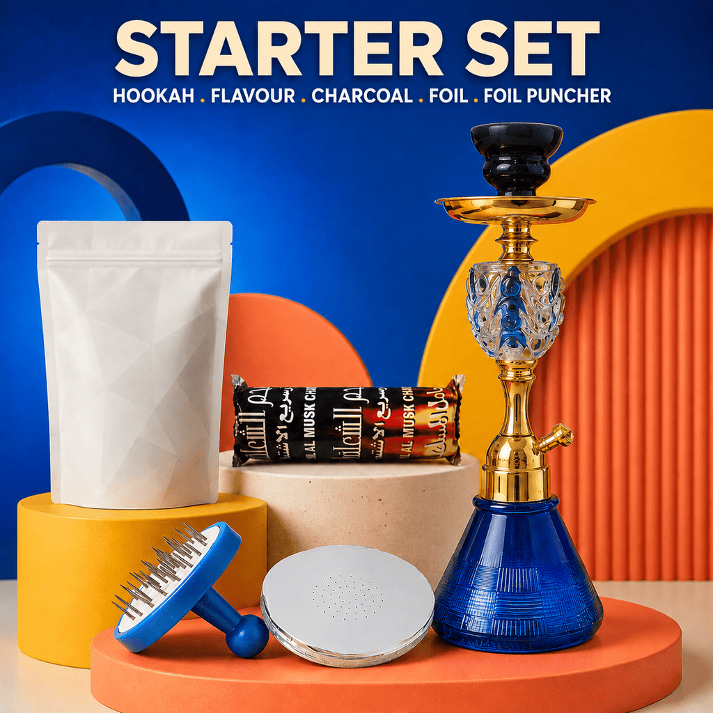 Shishaglass SS9 Complete Hookah Starter Set | Shisha Glass