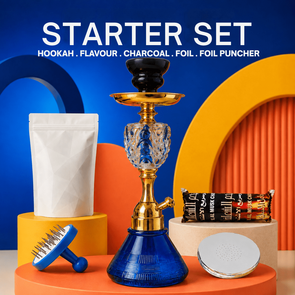 Shishaglass SS9 Complete Hookah Starter Set | Shisha Glass