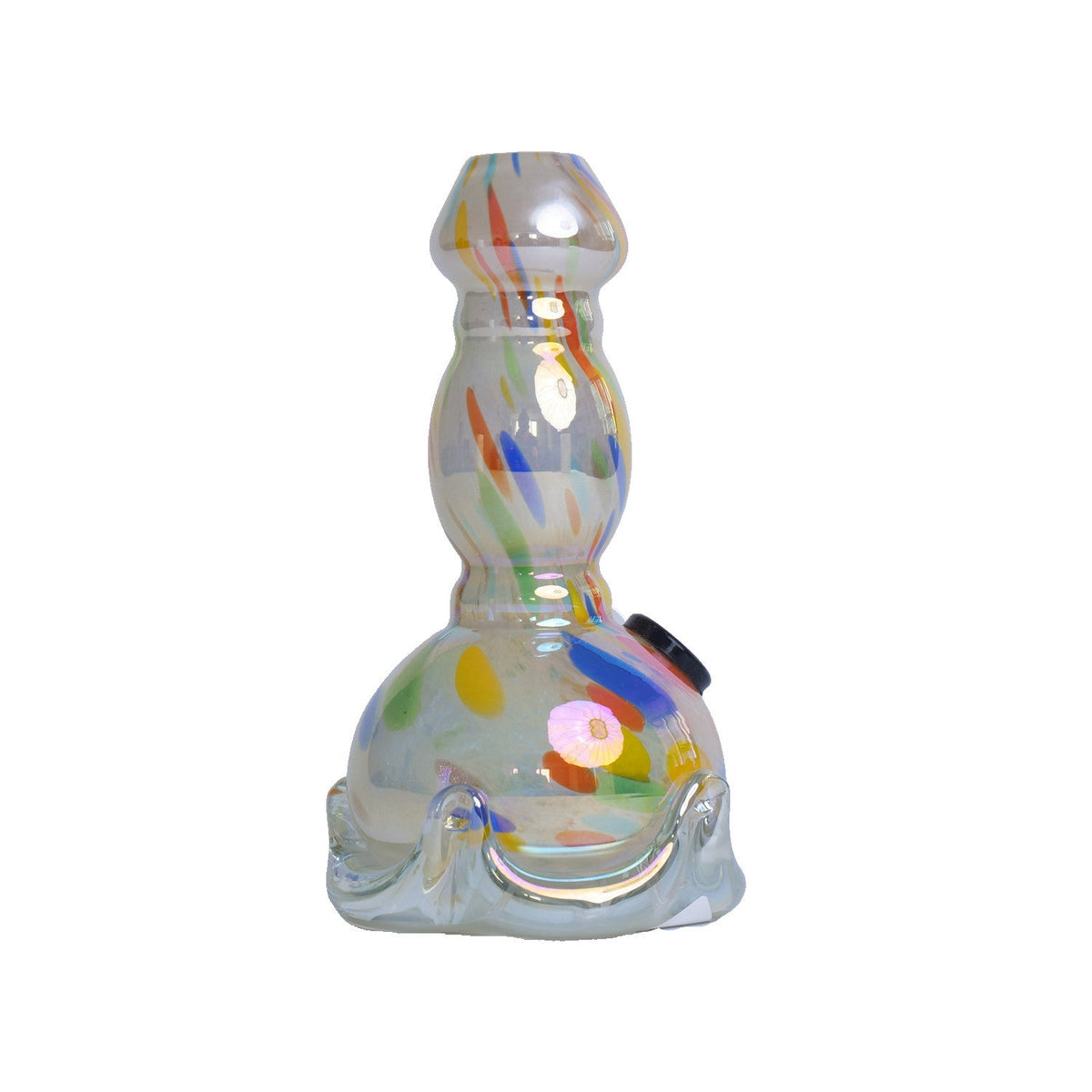 Shishaglass Twisted Colour Waterpipe MN01 14cm | Shisha Glass