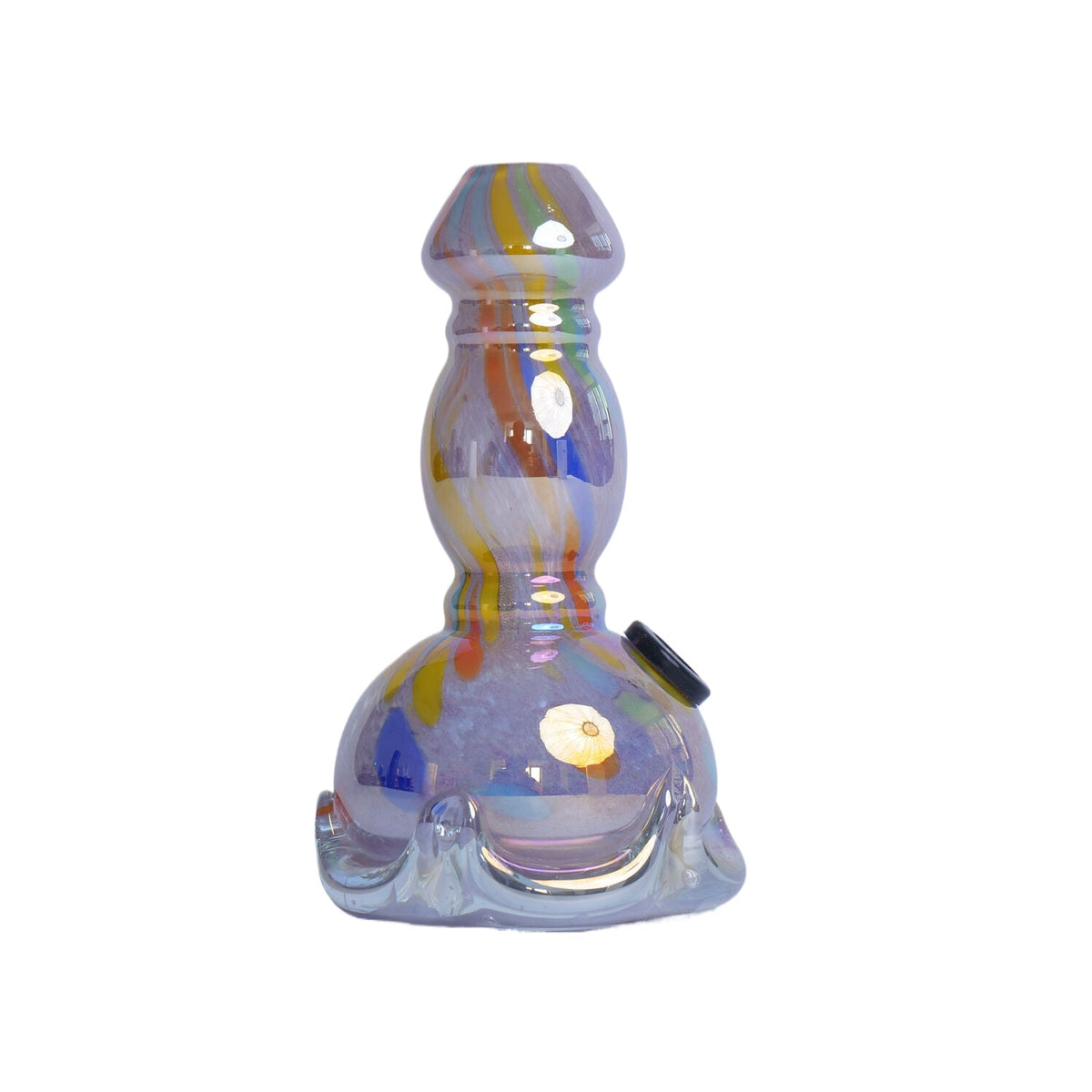 Shishaglass Twisted Colour Waterpipe MN01 14cm | Shisha Glass