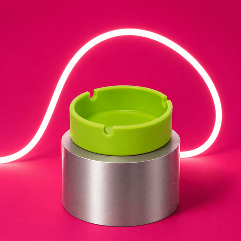 Silicone Circle Ash Tray | Shisha Glass