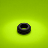 Small Double Flange 9mm Grommet | Shisha Glass