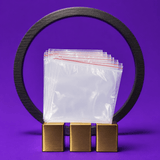 Small Plastic Bags 40x40 | Shisha Glass