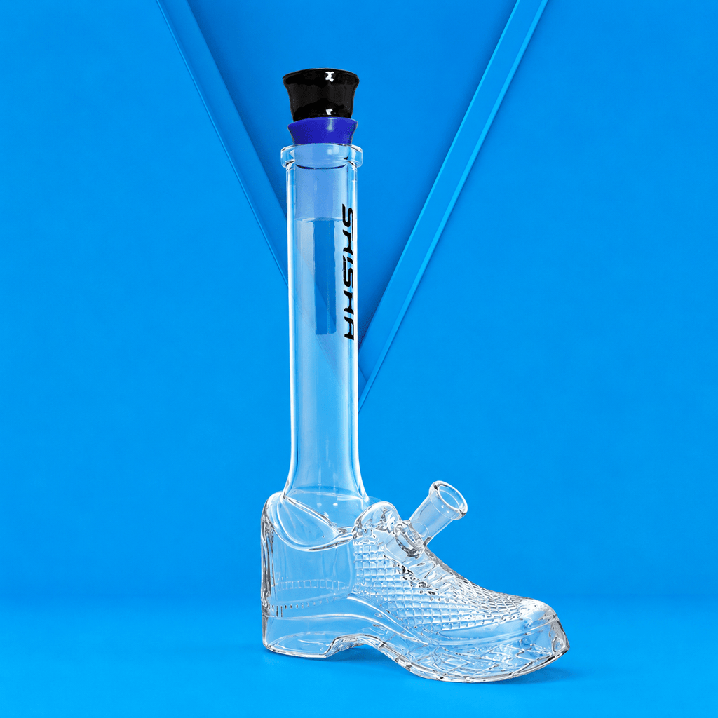 Sneaker Shape Straight Base Glass Waterpipe 30cm | Shisha Glass