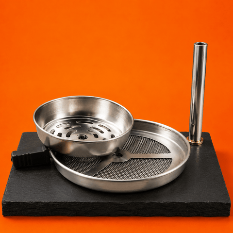 Stainless Steel Shisha Charcoal Tray Large | Shisha Glass