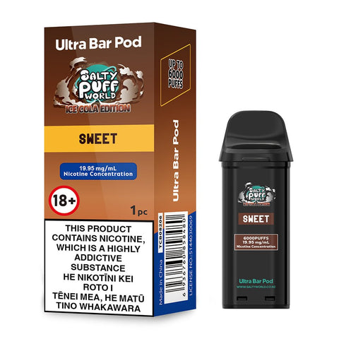 Sweet - Ultra Bar Replacement Pod 19.95mg/ml | Shisha Glass