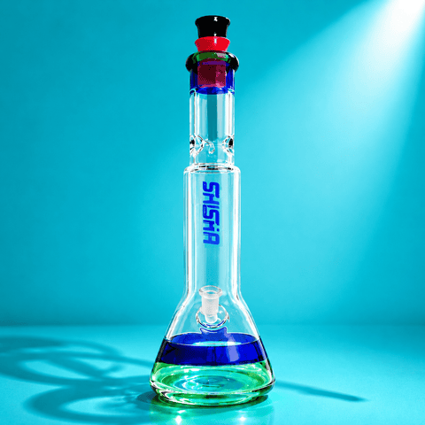 Tree Percolator Shadow Beaker Base Glass Waterpipe With Ice Catcher 37cm | Shisha Glass