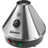 VOLCANO CLASSIC Weed Vaporizer with AU Plug & EASY VALVE Starter Set - Silver - Shisha Glass