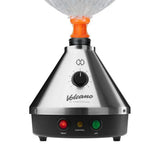 VOLCANO CLASSIC Weed Vaporizer with AU Plug & EASY VALVE Starter Set - Silver - Shisha Glass