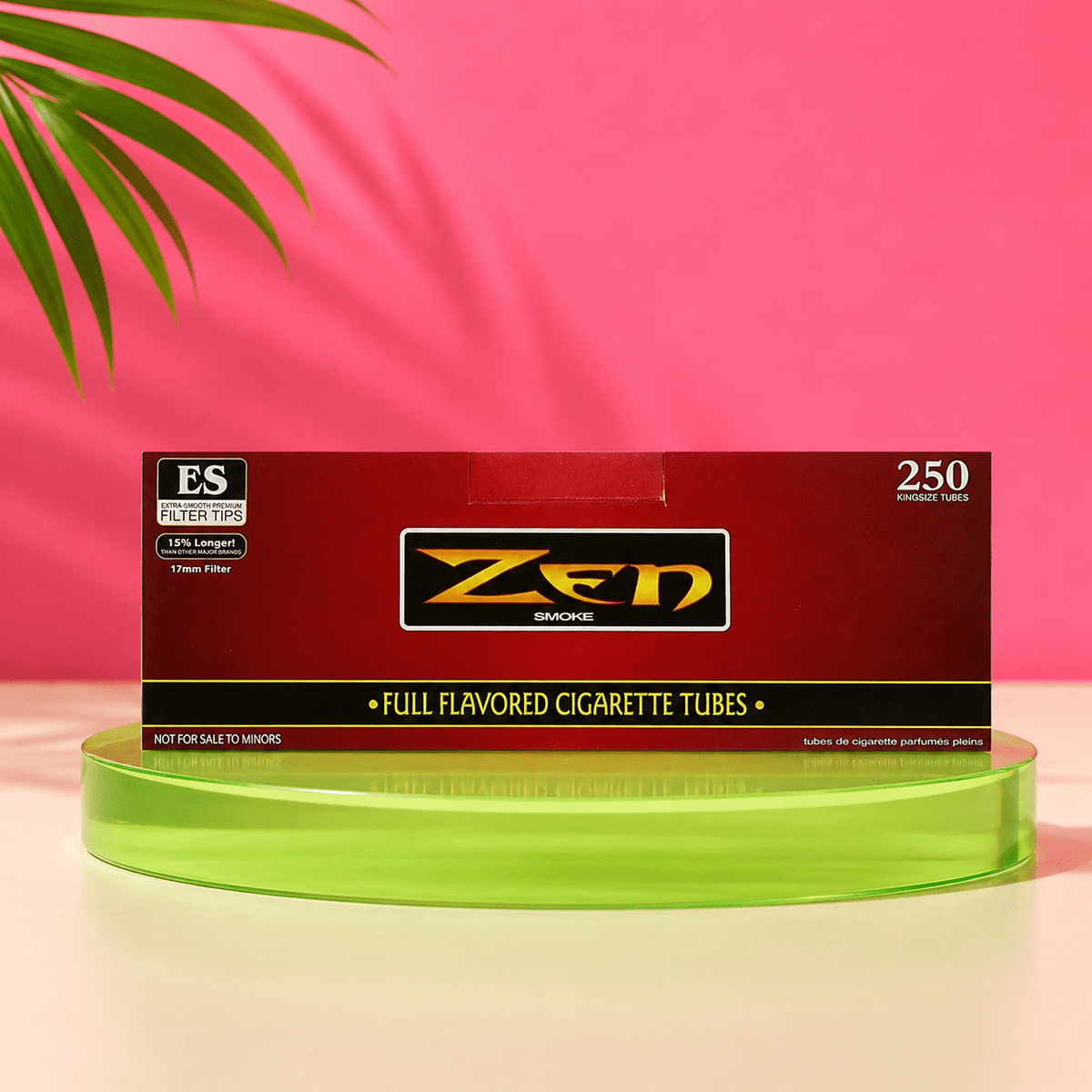 Zen Flavoured Empty Tubes Box | Shisha Glass