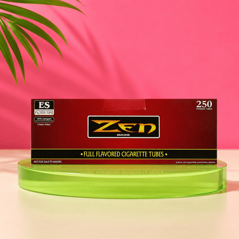 Zen Flavoured Empty Tubes Box | Shisha Glass