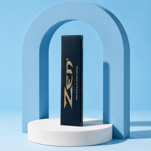 Zen Kingsize Slim Hemp Papers | Shisha Glass