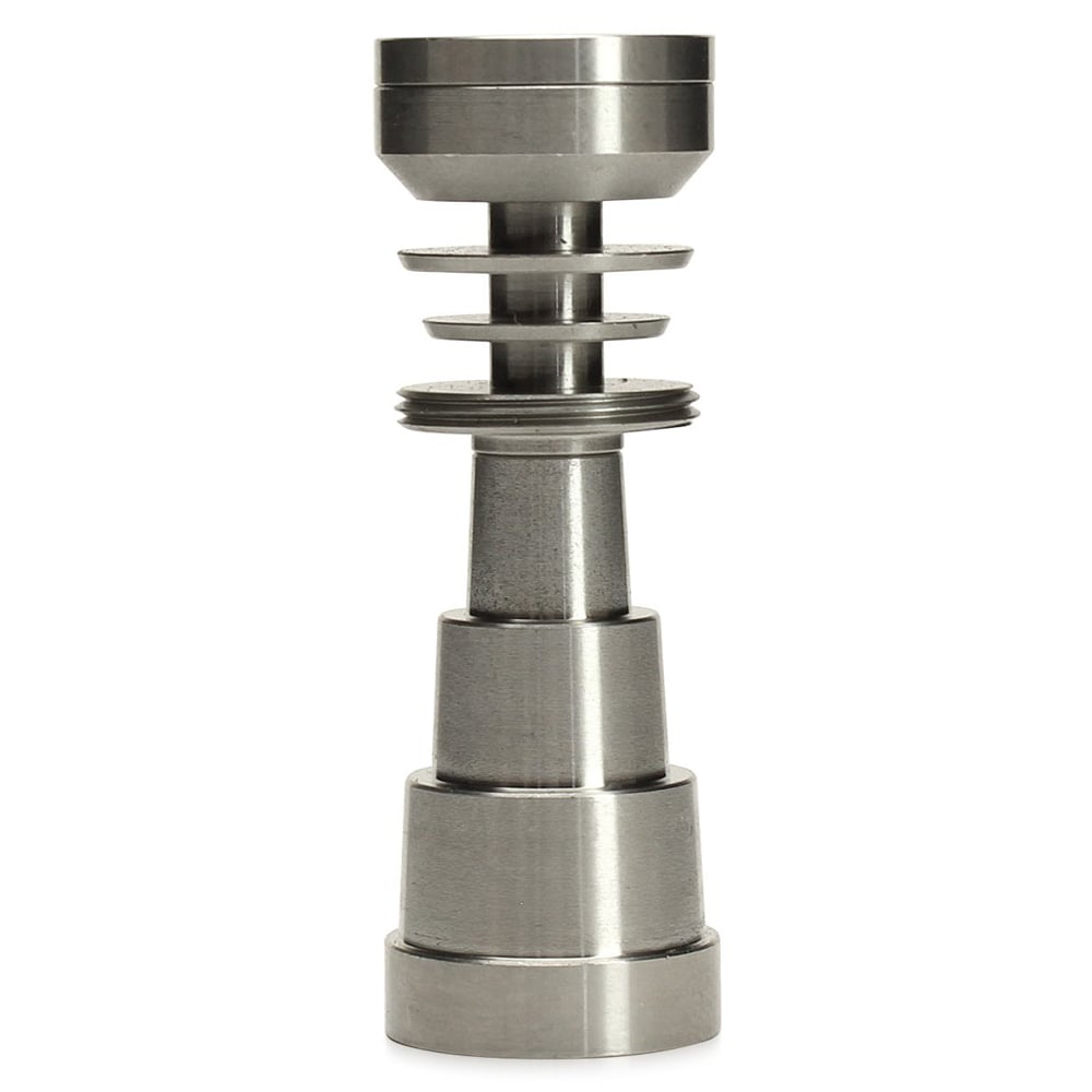 6-in-1 Universal Domeless Titanium Concentrate with Plate | Shisha Glass