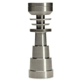 6-in-1 Universal Domeless Titanium Concentrate with Plate | Shisha Glass