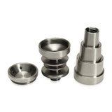6-in-1 Universal Domeless Titanium Concentrate with Plate | Shisha Glass