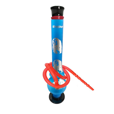 Acrylic L4 Round Base Bong 26cm - Shisha Glass