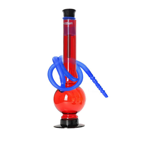 Acrylic Round and Beaker Base Bong 34cm - Shisha Glass