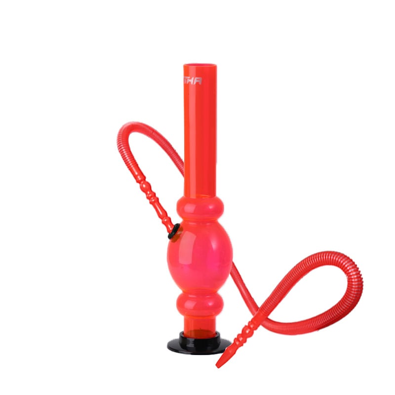 Acrylic Shisha Glass Plastic Leaf L3 Bong 26cm