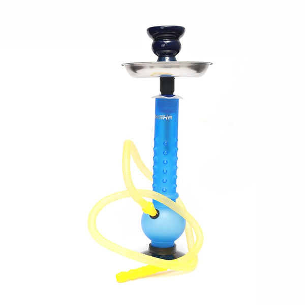 Acrylic Spiky Neck Round Base Waterpipe 30cm | Shisha Glass