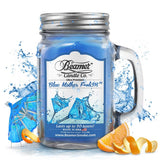 Blue Mother F*#k3r 12 oz (350ml) Beamer Candle - Shisha Glass