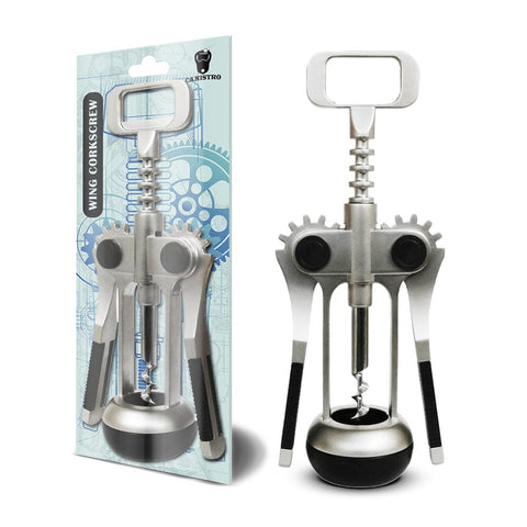 Bottle Opener Wing Corkscrew Big - Shisha Glass