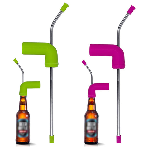 Canistro Beer Bong Snorkel Shisha Glass