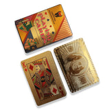 Canistro Deluxe Gold Foil Playing Cards - Shisha Glass