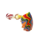 Coloured Glass Sherlock Smoking Pipe 11cm | Shisha Glass