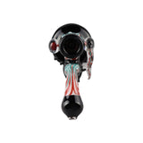 Coloured Striped Sherlock Weed Pipe 12.5cm - Shisha Glass