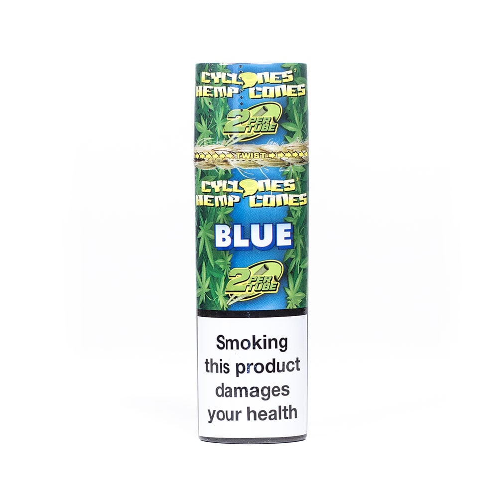 Cyclone Hemp Blue 2pk - Shisha Glass